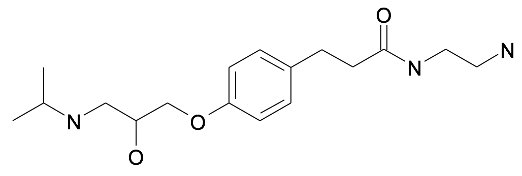 N-(2-Amino-ethyl)-3-[4-(2-hydroxy-3-isopropylamino-propoxy)-phenyl]-propionamide