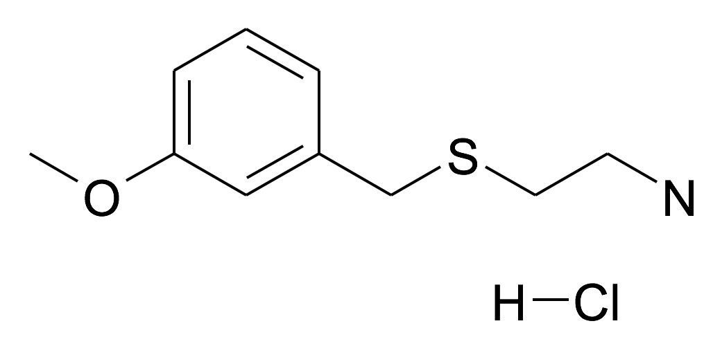 2-(3-Methoxy-benzylsulfanyl)-ethylamine; hydrochloride