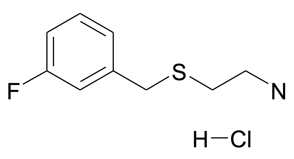 2-(3-Fluoro-benzylsulfanyl)-ethylamine; hydrochloride