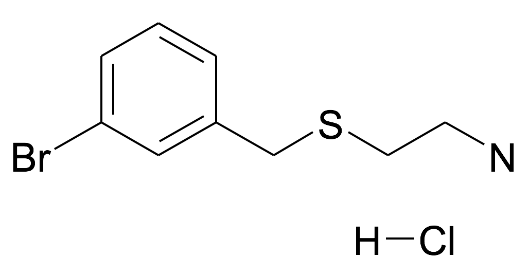2-(3-Bromo-benzylsulfanyl)-ethylamine; hydrochloride