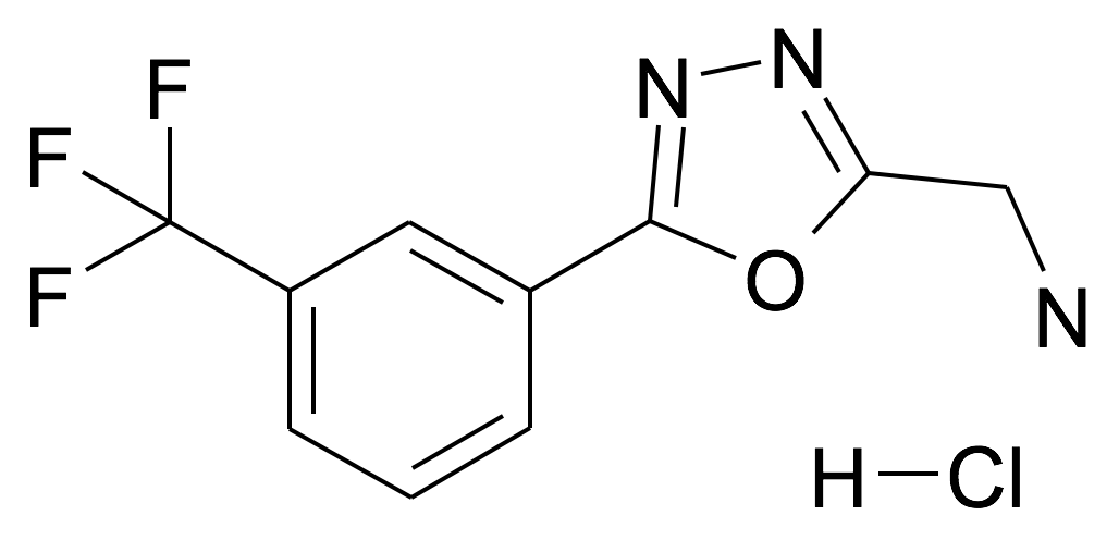 C-[5-(3-Trifluoromethyl-phenyl)-[1,3,4]oxadiazol-2-yl]-methylamine; hydrochloride