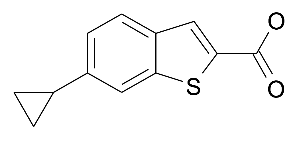 6-Cyclopropyl-benzo[b]thiophene-2-carboxylic acid