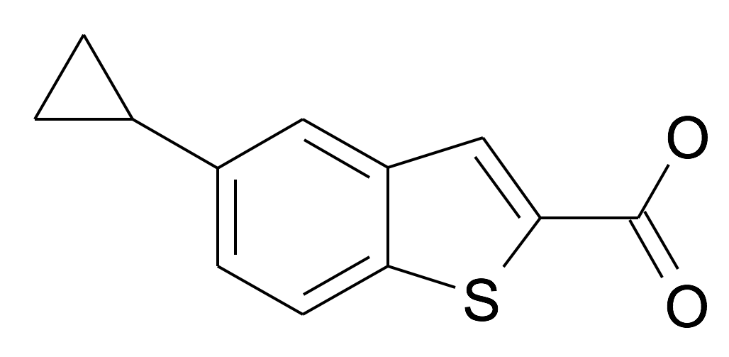 5-Cyclopropyl-benzo[b]thiophene-2-carboxylic acid