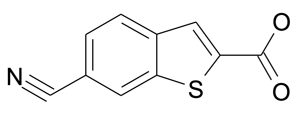 6-Cyano-benzo[b]thiophene-2-carboxylic acid