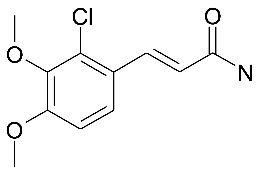 (E)-3-(2-Chloro-3,4-dimethoxy-phenyl)-acrylamide