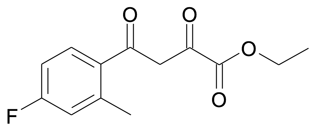 4-(4-Fluoro-2-methyl-phenyl)-2,4-dioxo-butyric acid ethyl ester