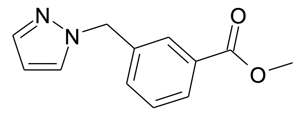 3-Pyrazol-1-ylmethyl-benzoic acid methyl ester