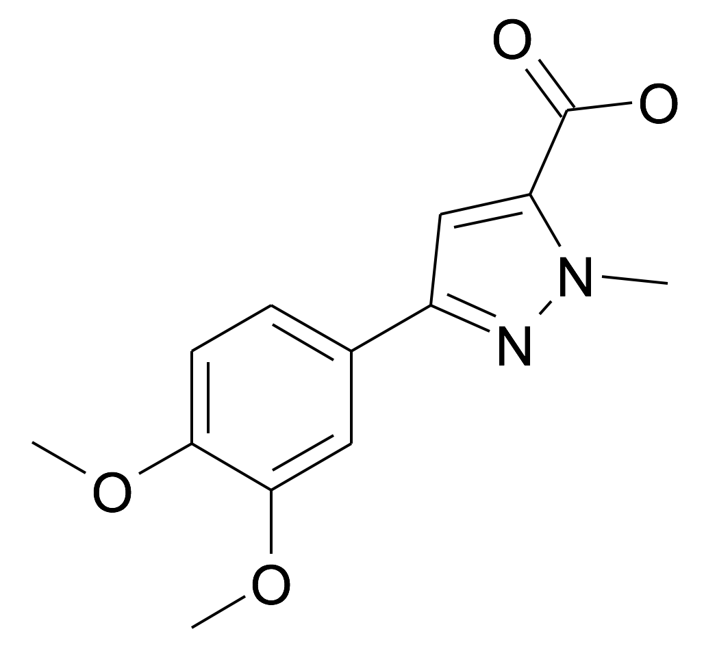 5-(3,4-Dimethoxy-phenyl)-2-methyl-2H-pyrazole-3-carboxylic acid