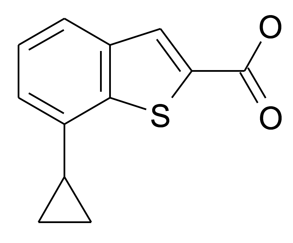 7-Cyclopropyl-benzo[b]thiophene-2-carboxylic acid