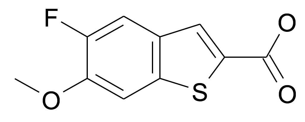5-Fluoro-6-methoxy-benzo[b]thiophene-2-carboxylic acid