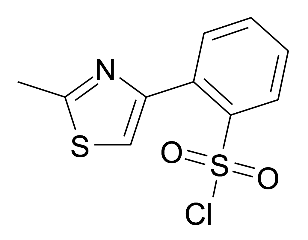 2-(2-Methyl-thiazol-4-yl)-benzenesulfonyl chloride