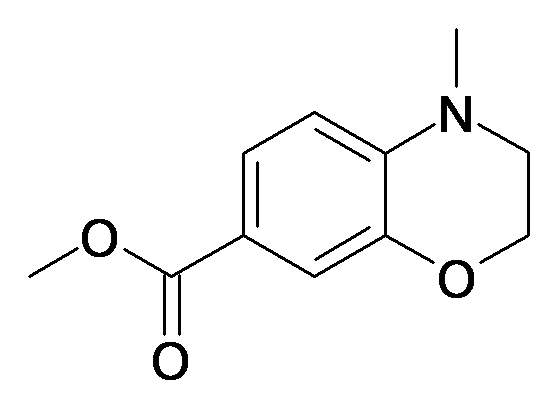 4-Methyl-3,4-dihydro-2H-benzo[1,4]oxazine-7-carboxylic acid methyl ester
