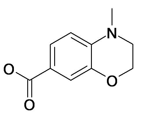 4-Methyl-3,4-dihydro-2H-benzo[1,4]oxazine-7-carboxylic acid