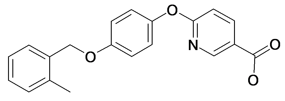 6-[4-(2-Methyl-benzyloxy)-phenoxy]-nicotinic acid