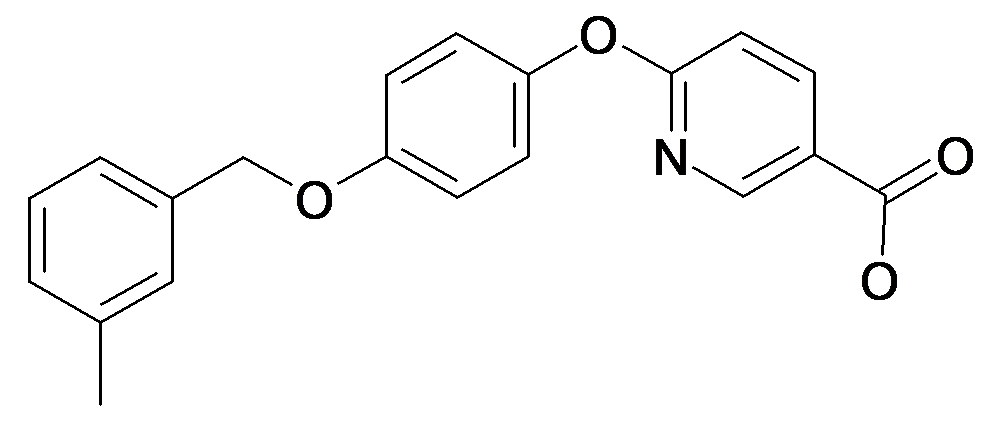 6-[4-(3-Methyl-benzyloxy)-phenoxy]-nicotinic acid