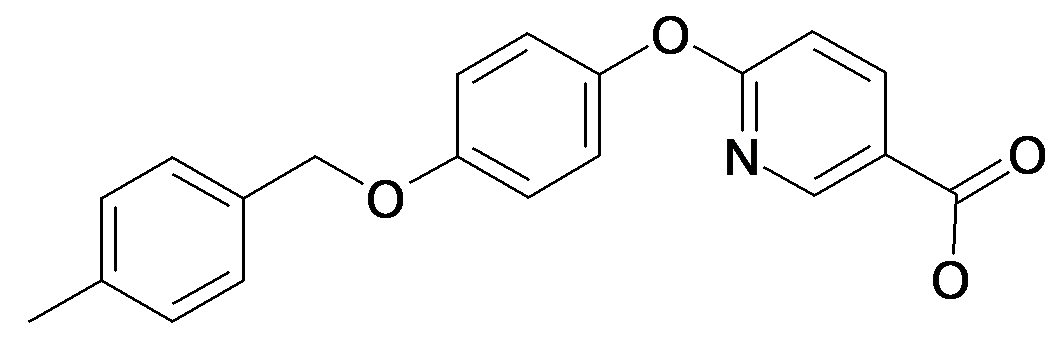 6-[4-(4-Methyl-benzyloxy)-phenoxy]-nicotinic acid