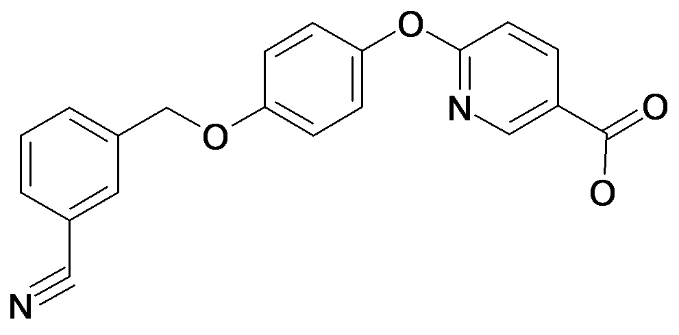 6-[4-(3-Cyano-benzyloxy)-phenoxy]-nicotinic acid
