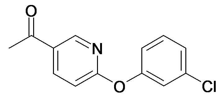 1-[6-(3-Chloro-phenoxy)-pyridin-3-yl]-ethanone