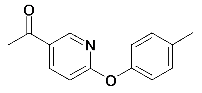 1-(6-p-Tolyloxy-pyridin-3-yl)-ethanone