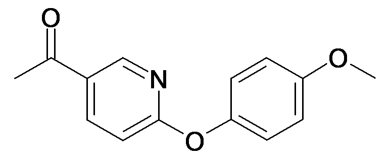 1-[6-(4-Methoxy-phenoxy)-pyridin-3-yl]-ethanone