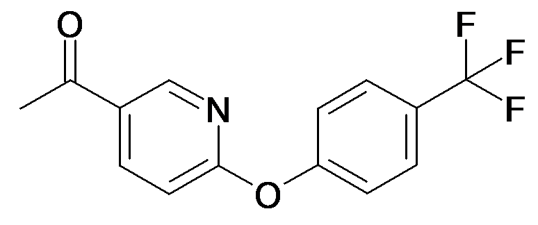 1-[6-(4-Trifluoromethyl-phenoxy)-pyridin-3-yl]-ethanone