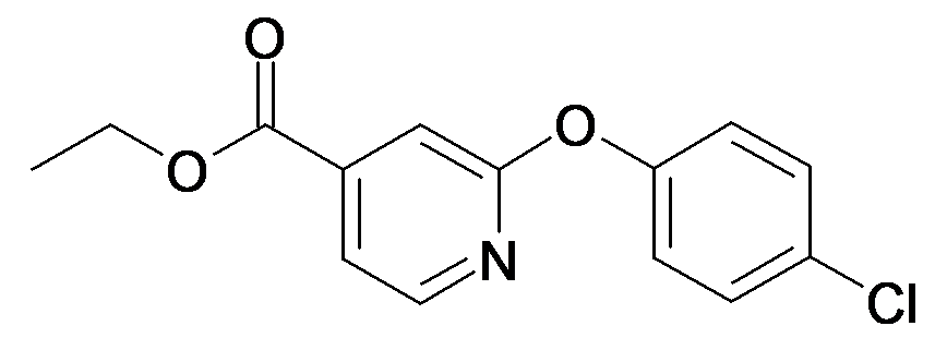2-(4-Chloro-phenoxy)-isonicotinic acid ethyl ester
