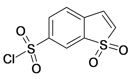 1,1-Dioxo-1H-1lambda*6*-benzo[b]thiophene-6-sulfonyl chloride