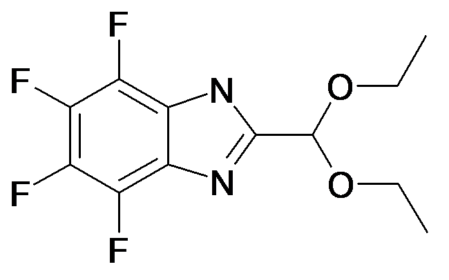 2-Diethoxymethyl-4,5,6,7-tetrafluoro-1H-benzoimidazole