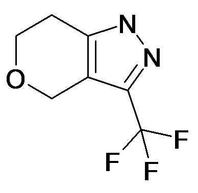3-Trifluoromethyl-1,4,6,7-tetrahydro-pyrano[4,3-c]pyrazole
