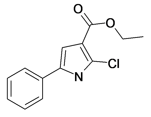 2-Chloro-5-phenyl-1H-pyrrole-3-carboxylic acid ethyl ester