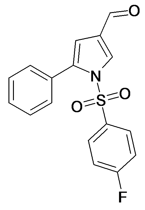 1-(4-Fluoro-benzenesulfonyl)-5-phenyl-1H-pyrrole-3-carbaldehyde
