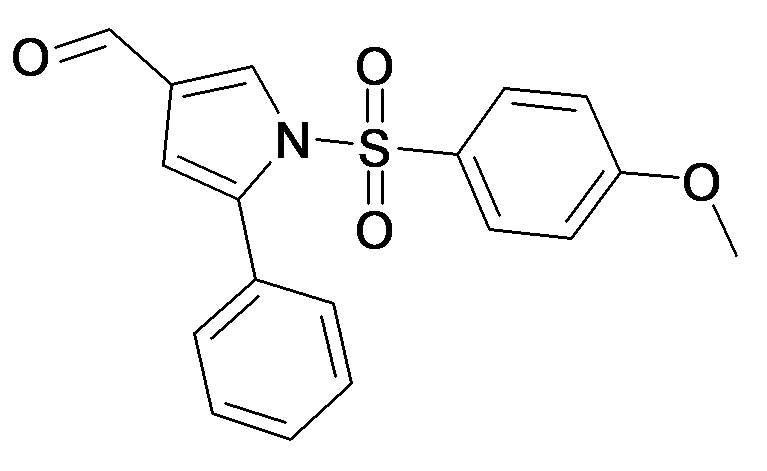 1-(4-Methoxy-benzenesulfonyl)-5-phenyl-1H-pyrrole-3-carbaldehyde