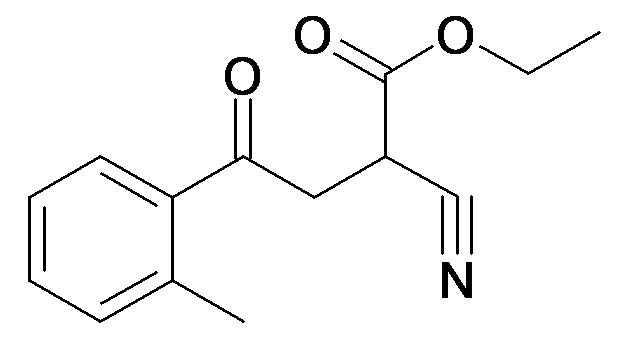 2-Cyano-4-oxo-4-o-tolyl-butyric acid ethyl ester
