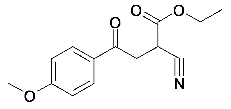 2-Cyano-4-(4-methoxy-phenyl)-4-oxo-butyric acid ethyl ester
