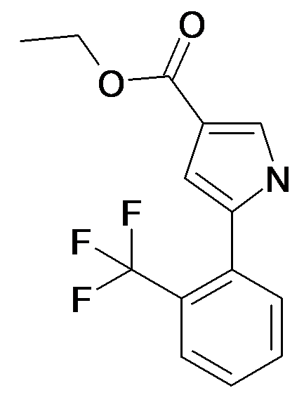 5-(2-Trifluoromethyl-phenyl)-1H-pyrrole-3-carboxylic acid ethyl ester