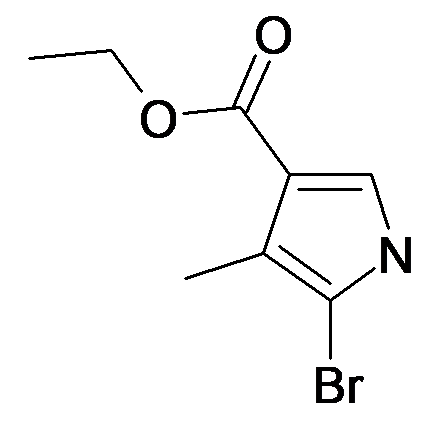 5-Bromo-4-methyl-1H-pyrrole-3-carboxylic acid ethyl ester