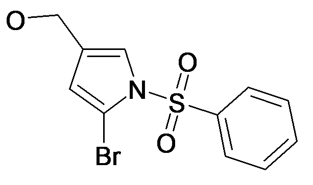 (1-Benzenesulfonyl-5-bromo-1H-pyrrol-3-yl)-methanol