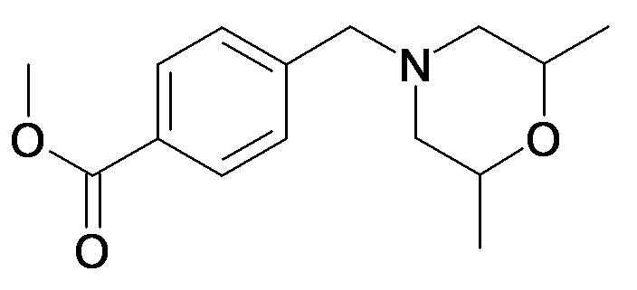 4-(2,6-Dimethyl-morpholin-4-ylmethyl)-benzoic acid methyl ester