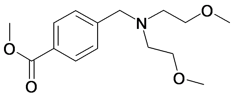 4-{[Bis-(2-methoxy-ethyl)-amino]-methyl}-benzoic acid methyl ester