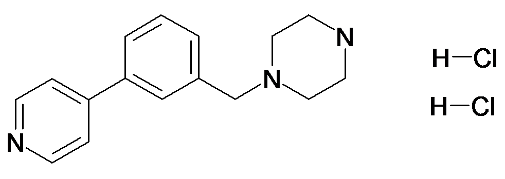 1-(3-Pyridin-4-yl-benzyl)-piperazine, dihydrochloride