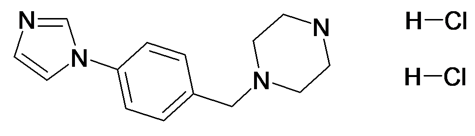 1-(4-Imidazol-1-yl-benzyl)-piperazine; dihydrochloride