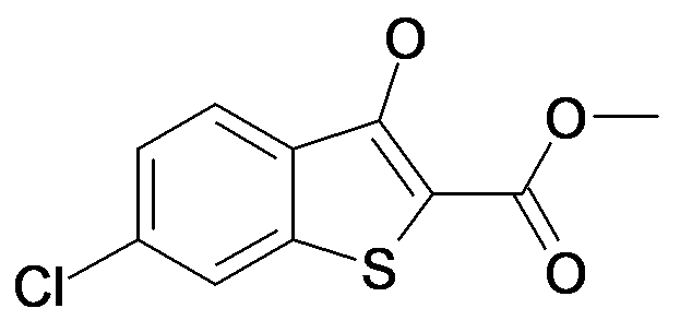 6-Chloro-3-hydroxy-benzo[b]thiophene-2-carboxylic acid methyl ester
