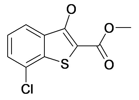 7-Chloro-3-hydroxy-benzo[b]thiophene-2-carboxylic acid methyl ester