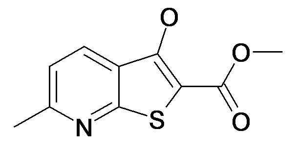 3-Hydroxy-6-methyl-thieno[2,3-b]pyridine-2-carboxylic acid methyl ester