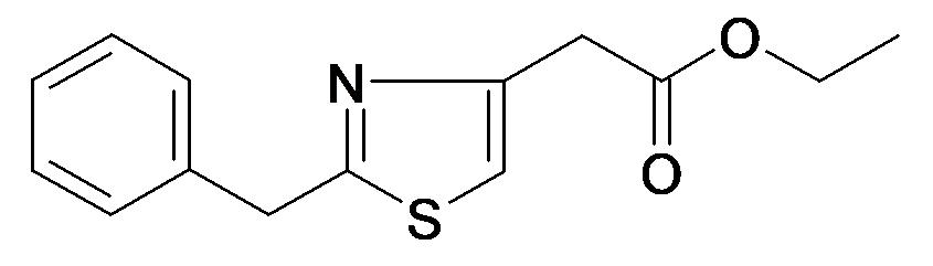 (2-Benzyl-thiazol-4-yl)-acetic acid ethyl ester