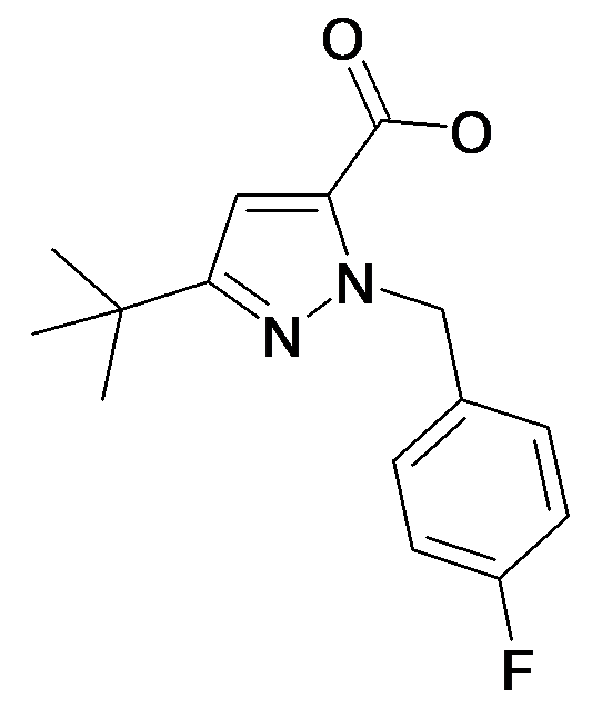 5-tert-Butyl-2-(4-fluoro-benzyl)-2H-pyrazole-3-carboxylic acid