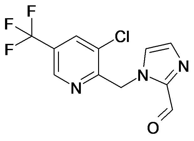 1-(3-Chloro-5-trifluoromethyl-pyridin-2-ylmethyl)-1H-imidazole-2-carbaldehyde
