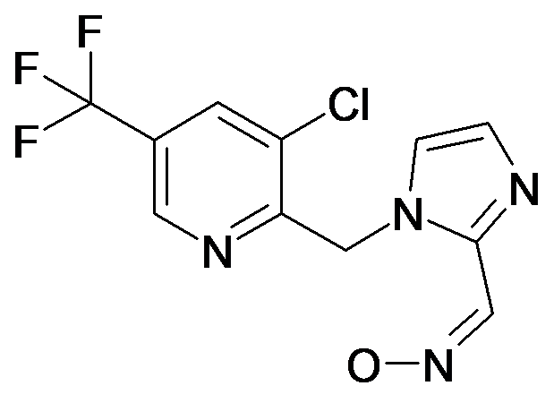 1-(3-Chloro-5-trifluoromethyl-pyridin-2-ylmethyl)-1H-imidazole-2-carbaldehyde oxime