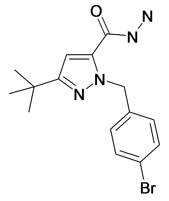 2-(4-Bromo-benzyl)-5-tert-butyl-2H-pyrazole-3-carboxylic acid hydrazide