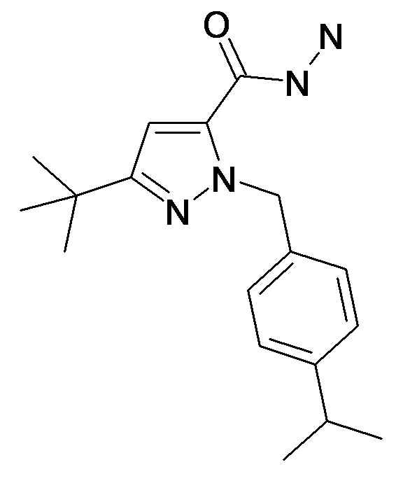 5-tert-Butyl-2-(4-isopropyl-benzyl)-2H-pyrazole-3-carboxylic acid hydrazide